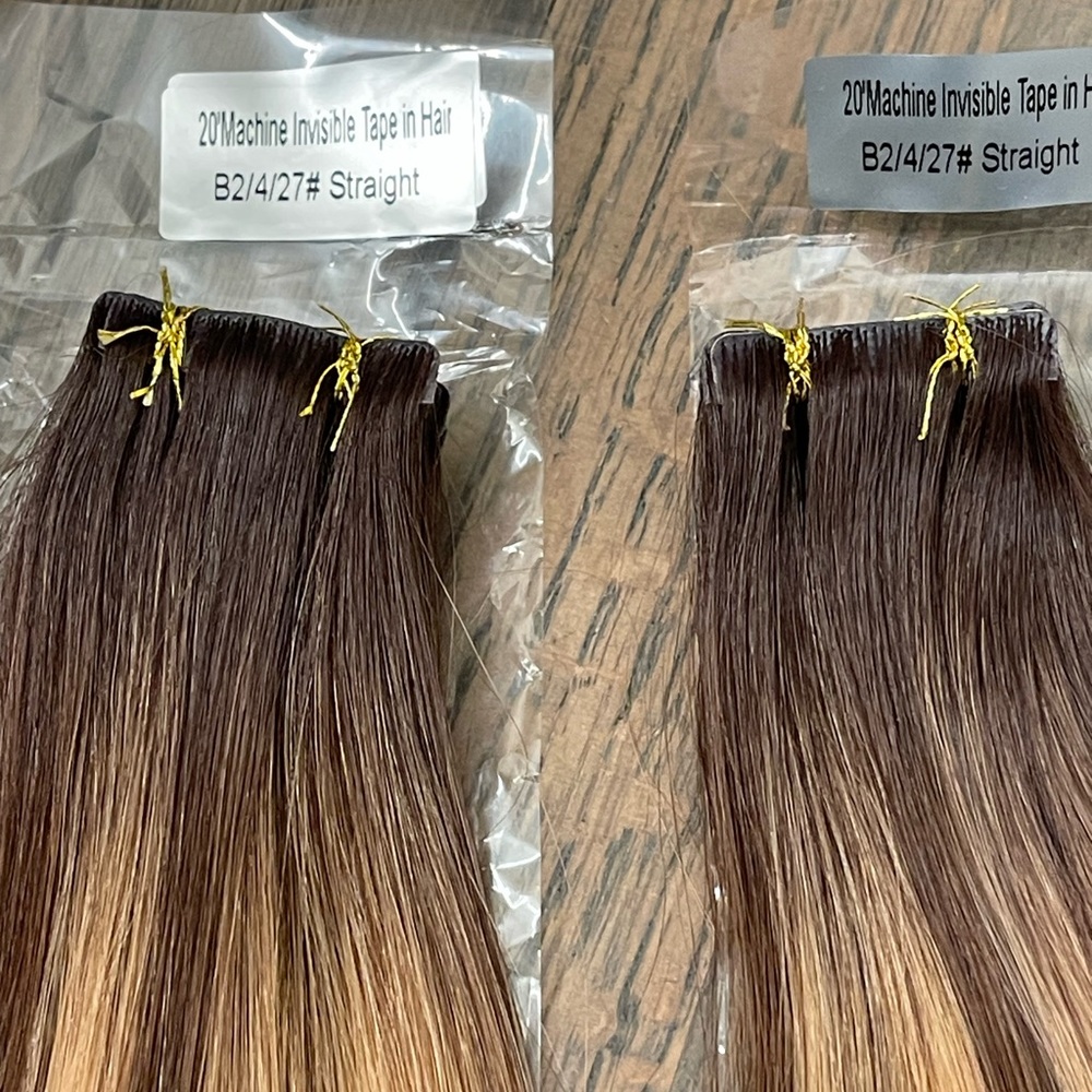 20” Invisible Tape In Hair Extensions - Picture 2 of 10
